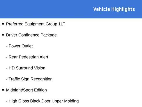 New 2025 Chevrolet Traverse LT w/ Midnight/Sport Edition image 5