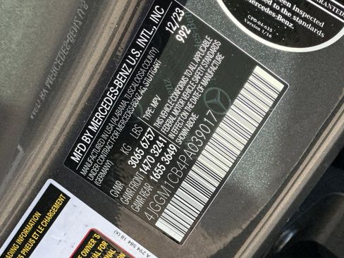 Certified 2023 Mercedes-Benz EQE 350+ 4MATIC SUV image 38