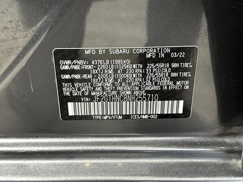 Used 2022 Subaru Crosstrek 2.5i Limited w/ Moonroof Package 2 image 36