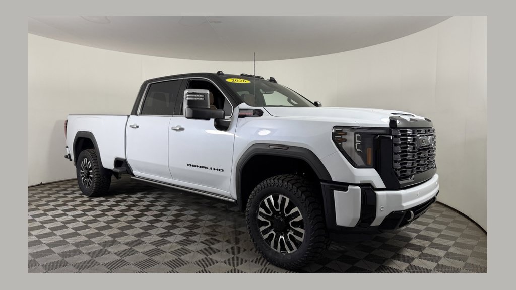 Used 2026 GMC Sierra 2500 Denali Ultimate w/ LPO, Black Badging Package AWD/4WD 360° Tour
