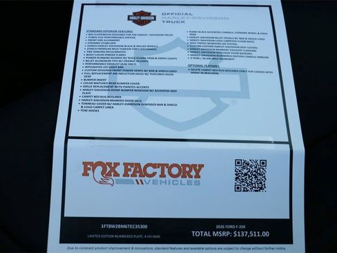 New 2026 Ford F250 Lariat w/ Black Appearance Package image 34