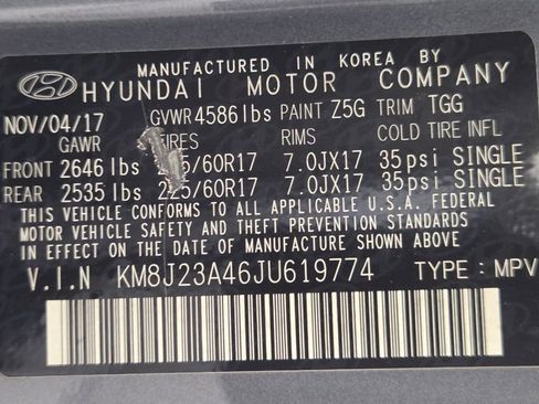 Used 2018 Hyundai Tucson SE w/ Cargo Package FWD image 33