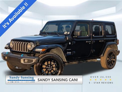 Used 2024 Jeep Wrangler Sahara 4xe image 1