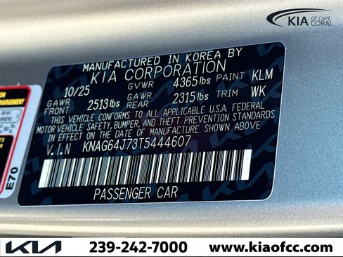 New 2026 Kia K5 GT-Line w/ GT-Line Red Interior Package image 40