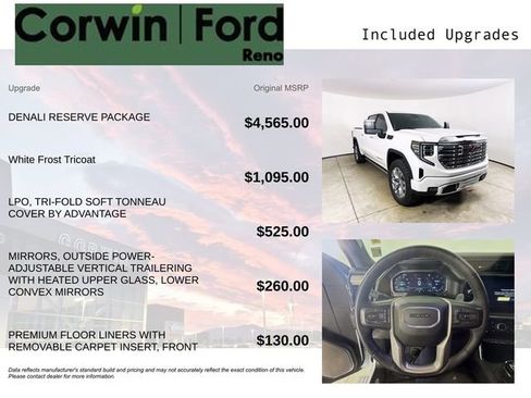 Used 2024 GMC Sierra 1500 Denali w/ Denali Reserve Package AWD/4WD image 3
