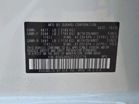 Used 2026 Subaru Crosstrek 2.5i Premium AWD/4WD image 27