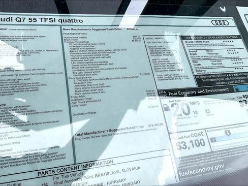 New 2026 Audi Q7 Premium Plus image 17