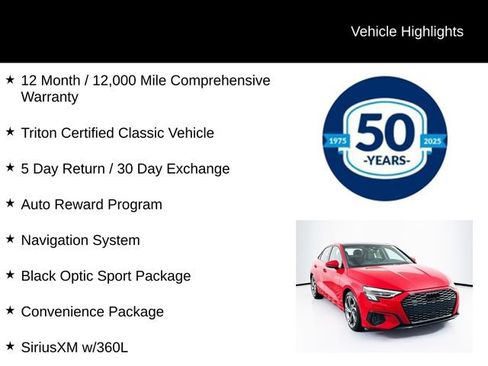Used 2023 Audi A3 2.0T Premium w/ Convenience Package image 5