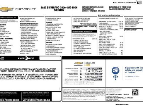 Used 2022 Chevrolet Silverado 2500 High Country w/ Z71 Off-Road Package image 3