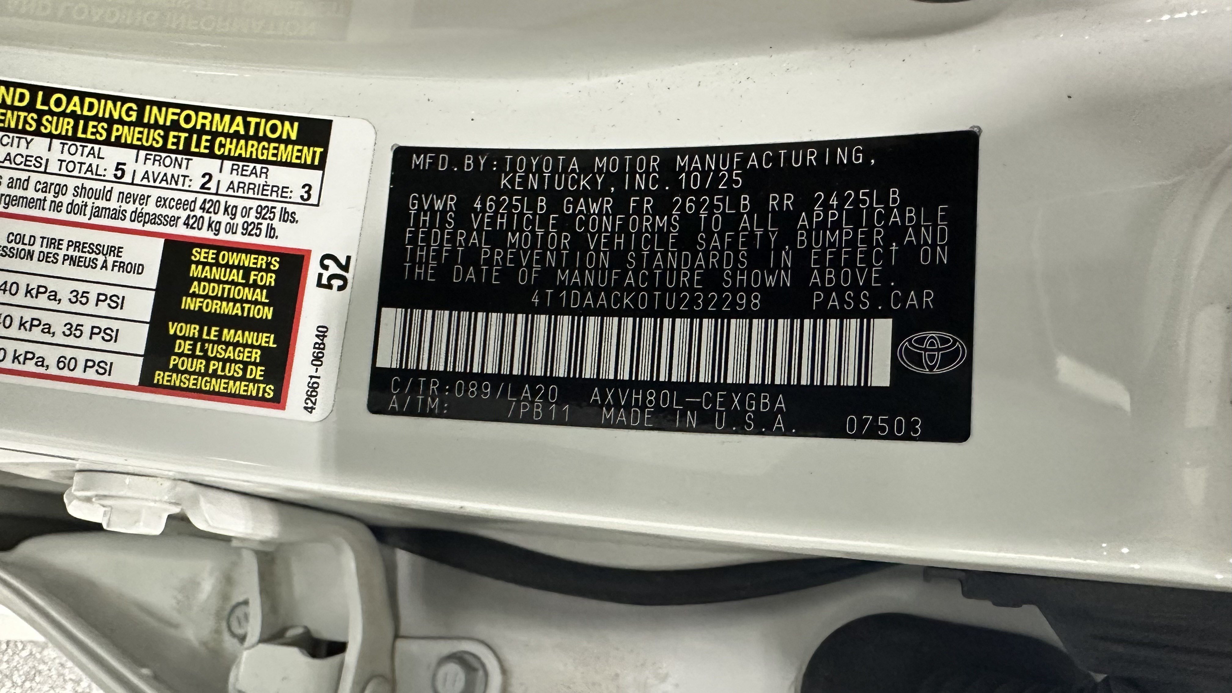 Used 2026 Toyota Camry XLE FWD image 34