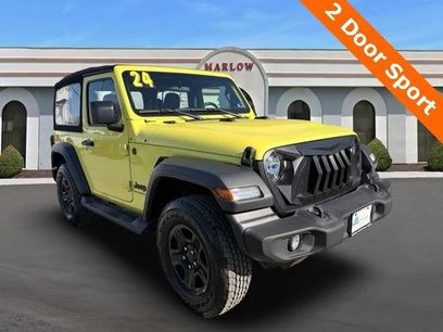Certified 2024 Jeep Wrangler Sport
