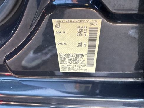 Certified 2020 Nissan Altima 2.0 Platinum image 25