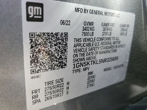 Used 2022 Chevrolet Tahoe High Country AWD/4WD image 40