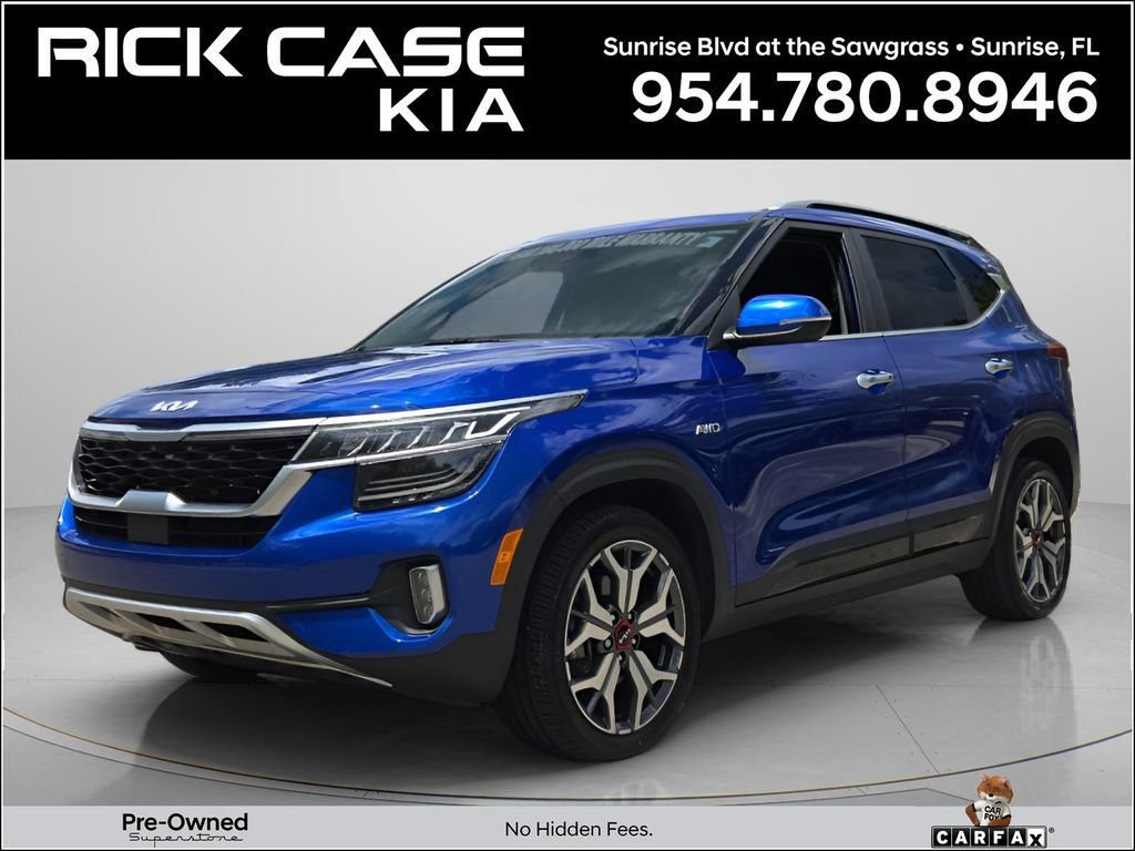 Certified 2023 Kia Seltos SX w/ SX Sunroof Package AWD/4WD image 1