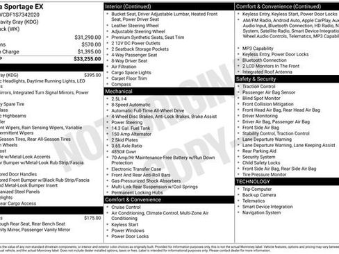 Used 2025 Kia Sportage EX AWD/4WD image 37