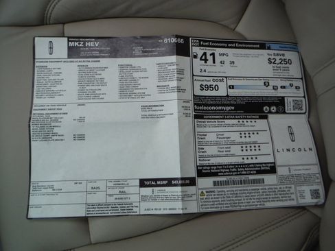 Used 2019 Lincoln MKZ Reserve w/ Reserve Plus Package FWD image 49