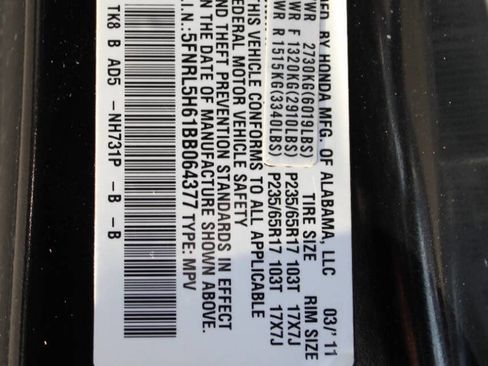 Used 2011 Honda Odyssey EX-L image 28