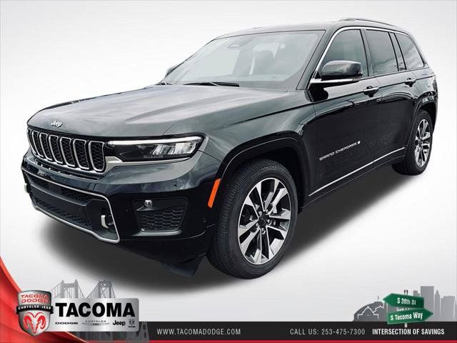 Certified 2023 Jeep Grand Cherokee Overland w/ Luxury Tech Group IV AWD/4WD 360° Tour
