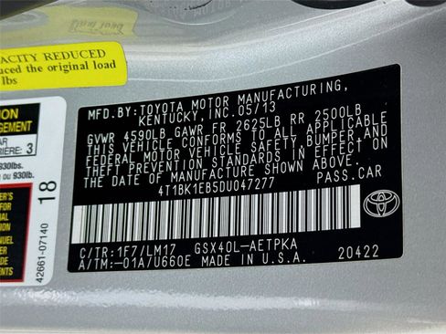 Used 2013 Toyota Avalon Limited w/ Technology Pkg FWD image 24