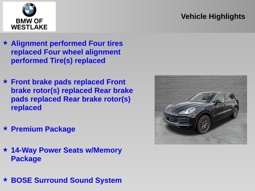 Used 2022 Porsche Cayenne AWD/4WD image 4