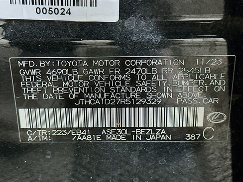 Used 2024 Lexus IS 300 w/ Comfort Package image 12