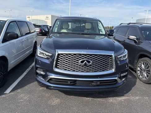 Used 2022 INFINITI QX80 Luxe w/ Cargo Package RWD image 2