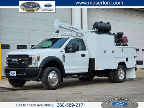 Used 2018 Ford F450 XL w/ Snow Plow Prep Package RWD image 1