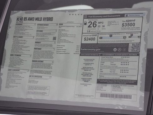 New 2026 Volvo XC40 B5 Ultra w/ Climate Package AWD/4WD image 18