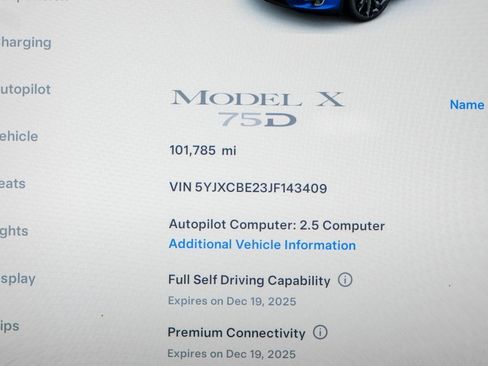 Used 2018 Tesla Model X 75D image 60