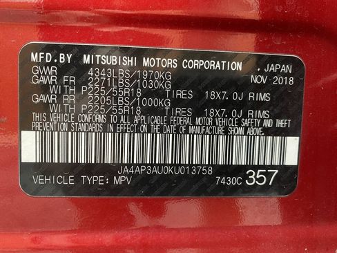 Used 2019 Mitsubishi Outlander Sport LE FWD image 30