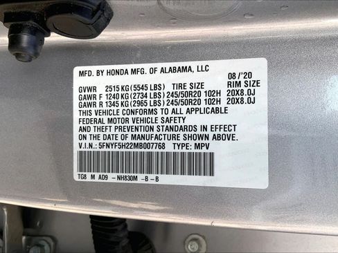 Used 2021 Honda Pilot Special Edition image 35
