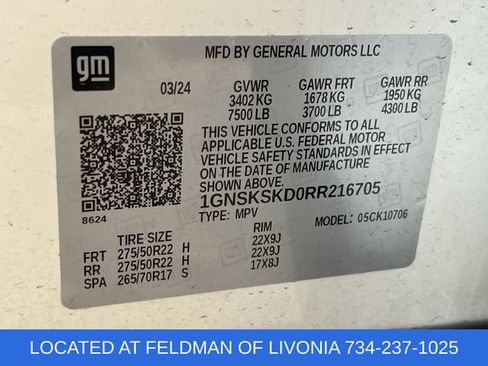 Used 2024 Chevrolet Tahoe Premier image 34