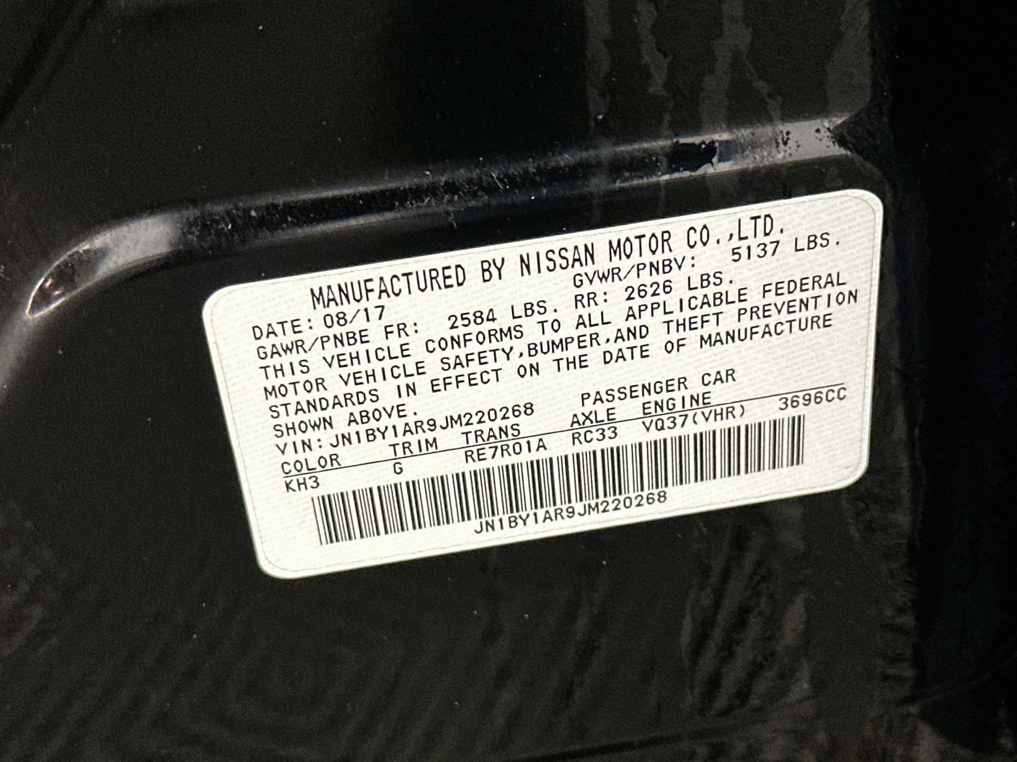Used 2018 INFINITI Q70 Luxe AWD/4WD image 12