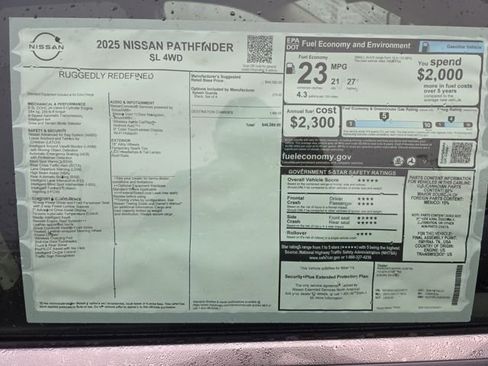 New 2025 Nissan Pathfinder SL image 31