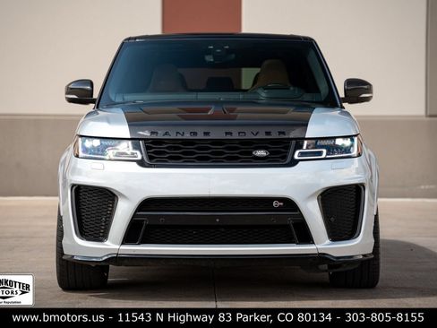 Used 2022 Land Rover Range Rover Sport SVR Carbon Edition AWD/4WD image 2