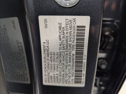 New 2025 Honda Accord EX-L image 37