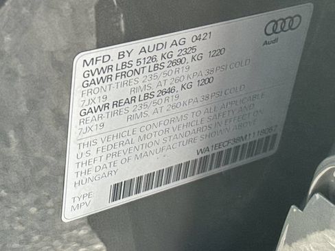 Used 2021 Audi Q3 2.0T Premium Plus w/ Premium Plus Package AWD/4WD image 38