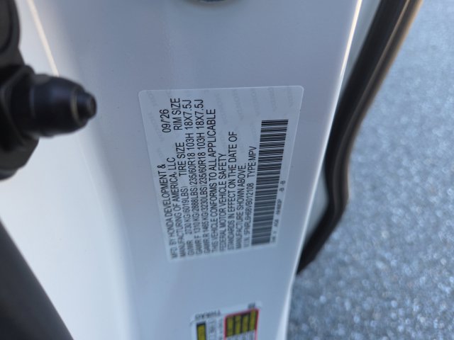 New 2027 Honda Odyssey EX-L image 21