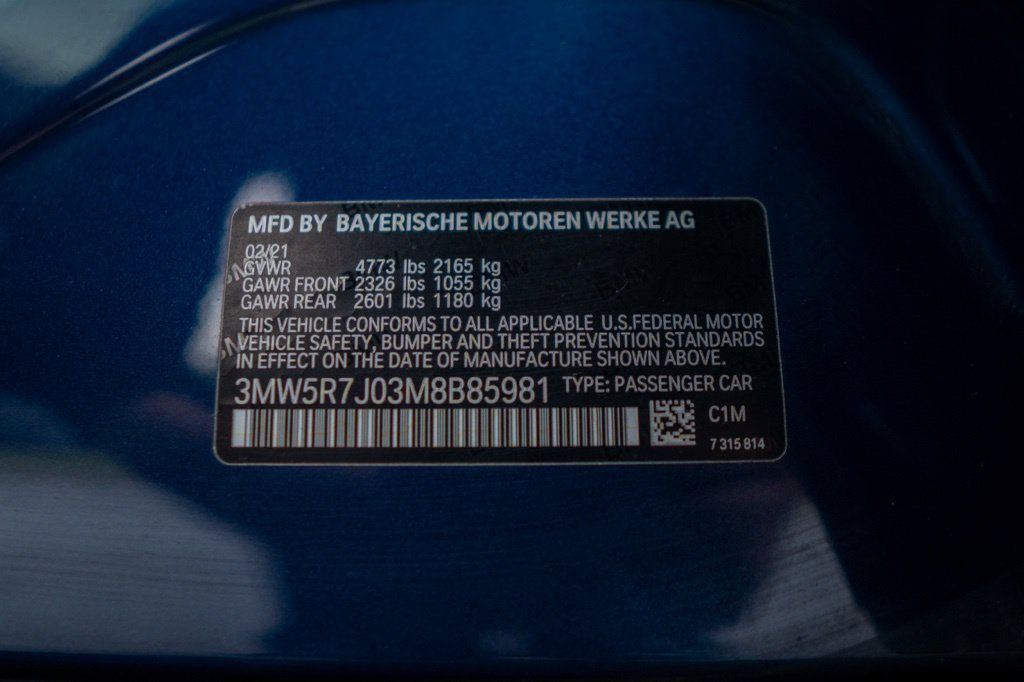 Used 2021 BMW 330i xDrive Sedan w/ Convenience Package AWD/4WD image 45
