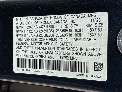 Used 2024 Honda CR-V EX-L image 33