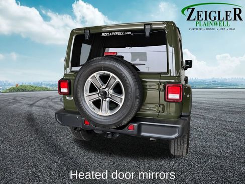 Used 2021 Jeep Wrangler Unlimited Sahara w/ Uconnect 4C Nav & Sound Group AWD/4WD image 5
