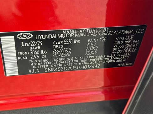 Used 2023 Hyundai Santa Fe Blue image 37