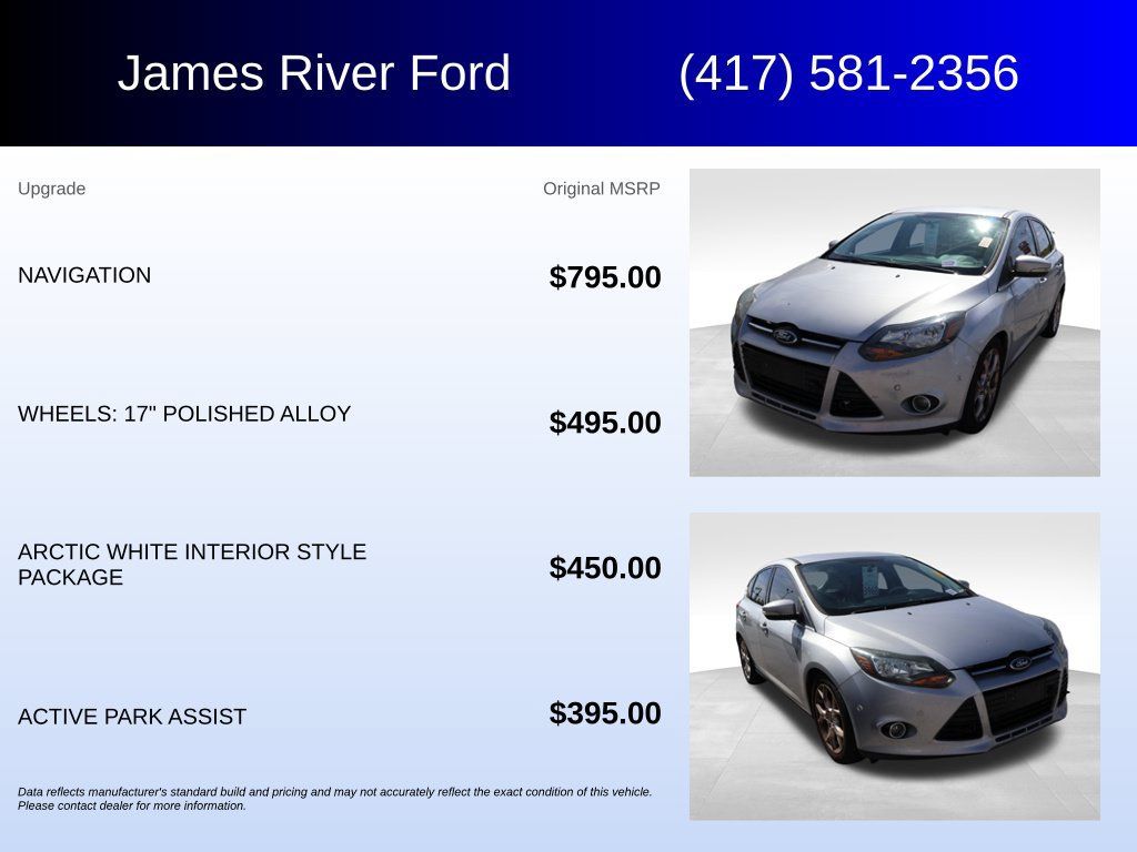 Used 2014 Ford Focus Titanium FWD image 5