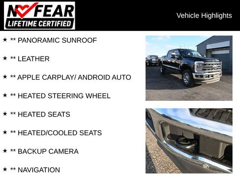 Used 2025 Ford F350 King Ranch w/ Chrome Package image 2