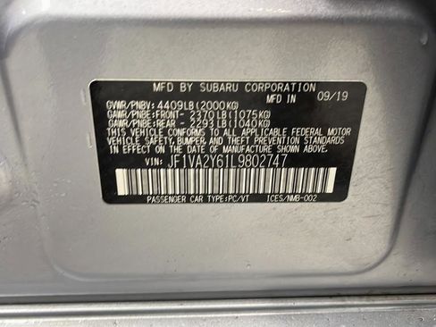 Used 2020 Subaru WRX STI Limited w/ Popular Package #3 (IZT) image 25