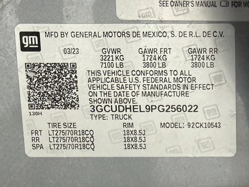 Used 2023 Chevrolet Silverado 1500 ZR2 w/ Technology Package image 13