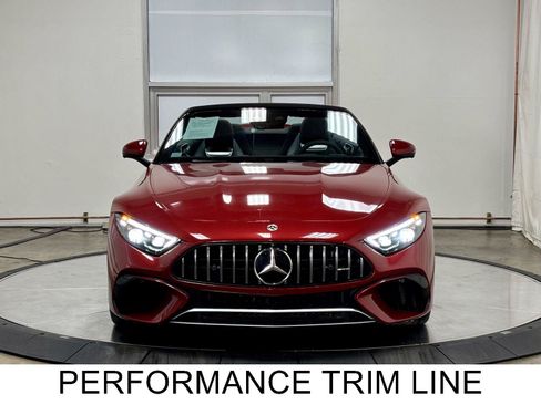 Used 2022 Mercedes-Benz SL 55 AMG 4MATIC w/ Driver Assistance Package image 3