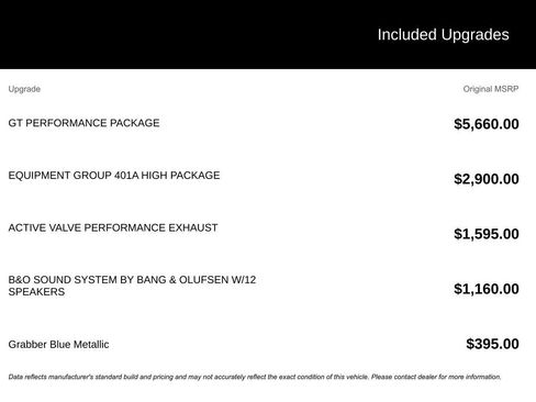 New 2026 Ford Mustang GT Premium w/ GT Performance Package image 16