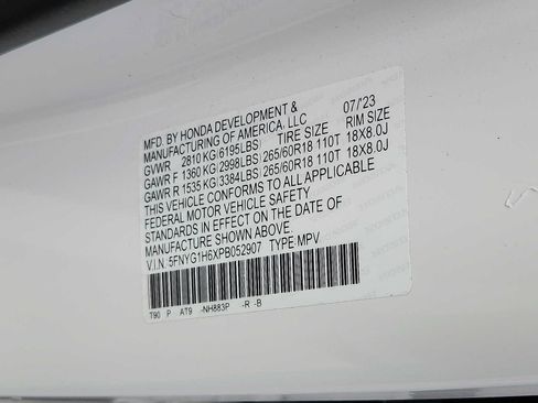 Certified 2023 Honda Pilot TrailSport image 28