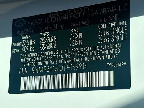 New 2026 Hyundai Santa Fe SEL image 33